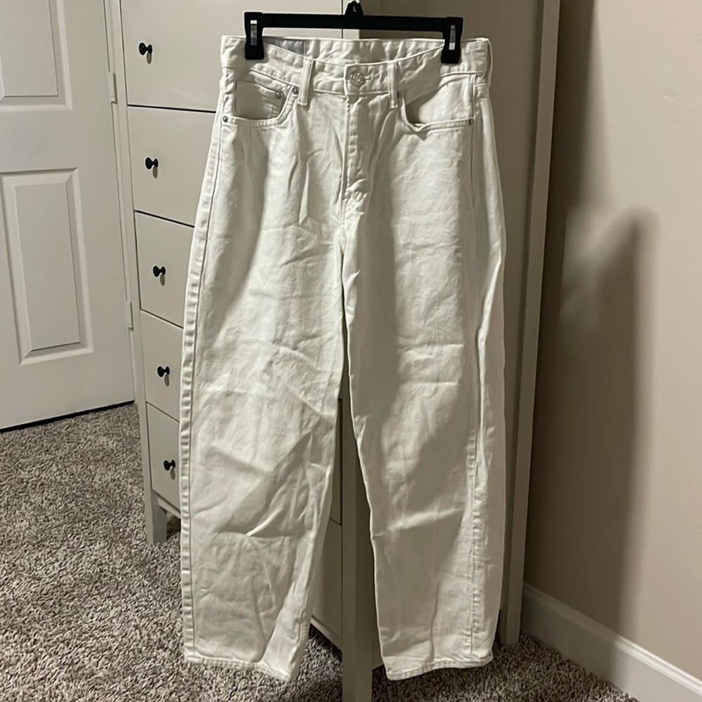 Loose H&M Jeans | White | 29x32